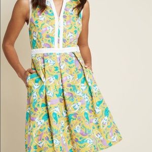 Modcloth Your Own Approach Dress. NWOT.